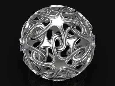 sphere sculpture 3D Model Pack