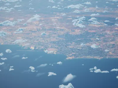 Casablanca Morocco City Landscape 3D Model 3D model