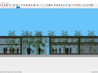 Sketchup Cultral Center 146 3D model