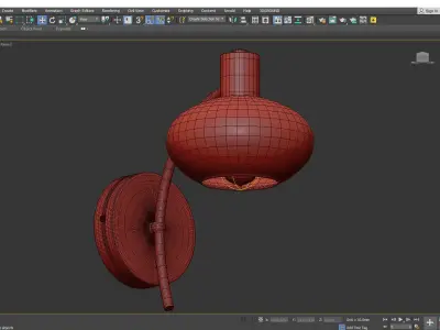 Latona Arte Lamp Low-poly 3D model