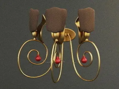 10 lamps  models pack 3D model