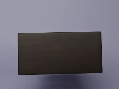 Wardrobe barn door cabinet 3D model