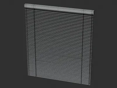 Window shutter 01 3D model