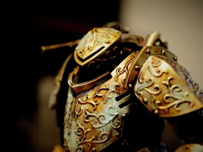 Feudal Guard - Walker Upgrade Kit 1 3D print model