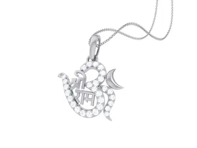 Shree Ram Pendant 3D print model