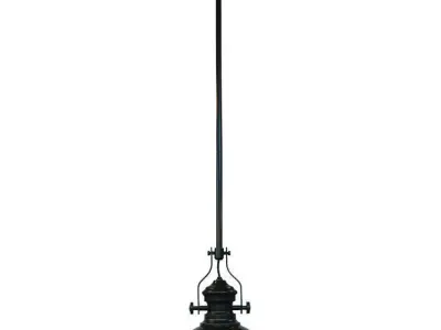 Restoration Light Single Pendant 3D model