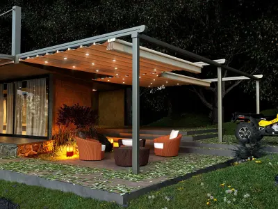 Forest House 3D model