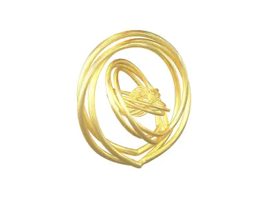 Abstract Shape v8 001 Low-poly 3D model
