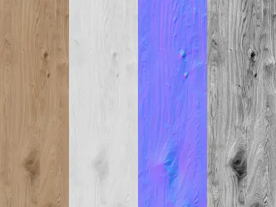 Seamless Wood Material Texture