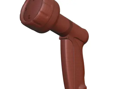 Garden Hose Nozzle Low-poly 3D model