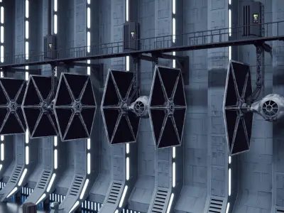 Star Wars Imperial Tie-Fighter 3D model