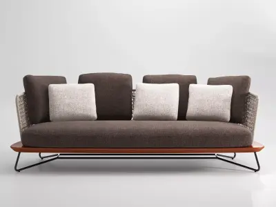 Rivera Sofa 3D model
