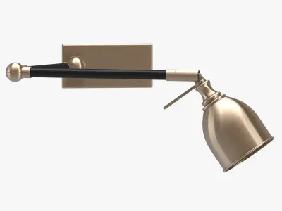 Valerio Swing Arm Wall Light 3D model