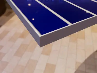 Solar Panel Low-poly 3D model