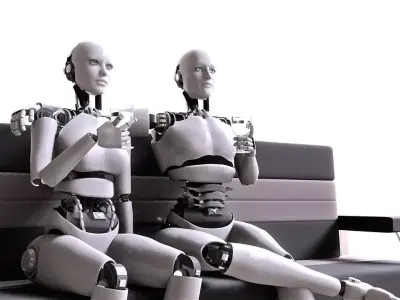 Sci-Fi Robots 3D model