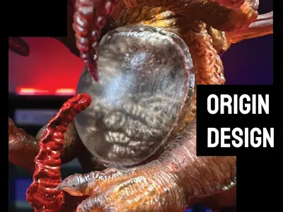 Cthulhu Babe - Lovecraftian Monster Girl Statue STL 3D print model