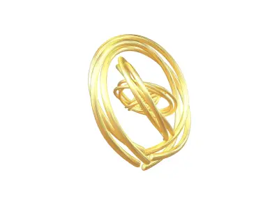 Abstract Shape v8 001 Low-poly 3D model