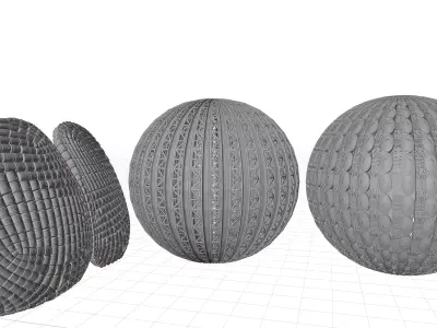 Big Cyberpunk Environment Asset Pack more 100 Models Low-poly 3D model