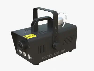 Smoke Machine Low-poly 3D model