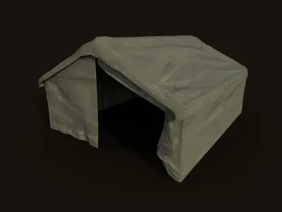 Tent 03 Low-poly 3D model