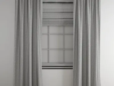 Curtain 374 3D model