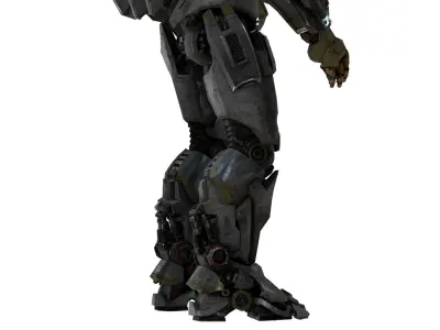 Pacific-RIm Striker Eureka Low-poly 3D model