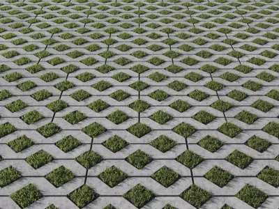 Eco tiles 4 3D model