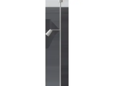 FLUGBO Floor lamp reading lamp  yellow copper  glass 3D model