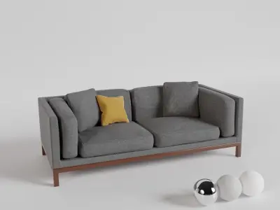 Dark room Free 3D model