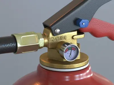 Fire Extinguisher 3D model 29