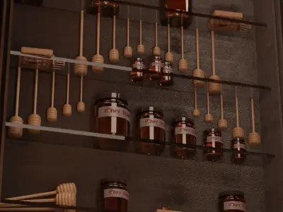 Store Front 3D model