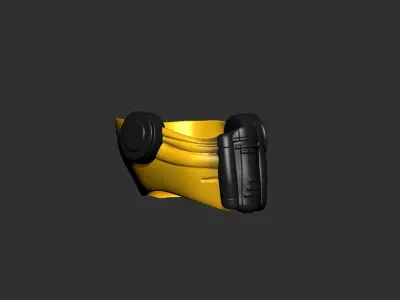 helmet high poly sculpt 3d printable  3D model 84
