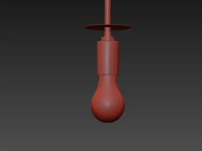 Ellipse Droplet by Moshe Bursuker 3D model