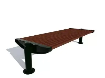 Bench 3D model