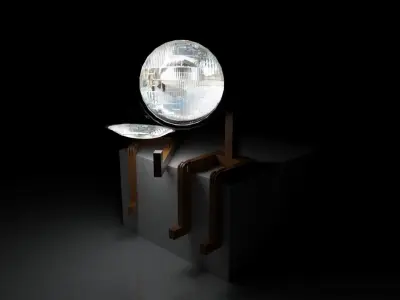 reading lamp Free 3D model