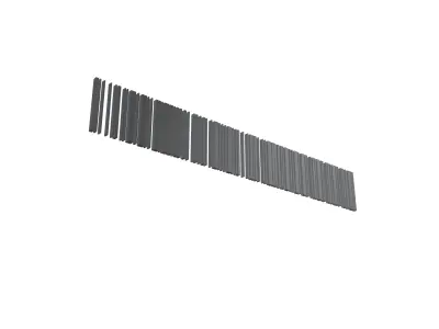 Bar Code v1 001 Low-poly 3D model