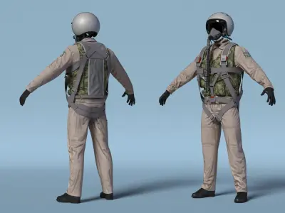  Russian Fighter Jet Pilot Uniform 