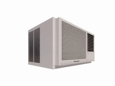 Window Air-Conditioner Free 3D model