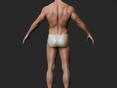  Realistic Male Body 