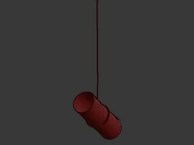 Pendant lamp 3D model 17