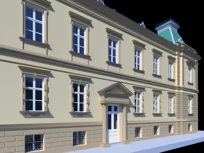 Classical building  3D model
