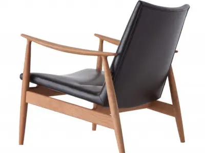 Rivage Easy Chair 3D model