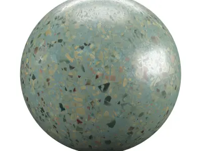 Terrazzo Natural Texture PBR Vray Corona Blender Texture