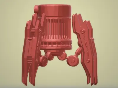 MG2-082023 Concept Mech 3D print model