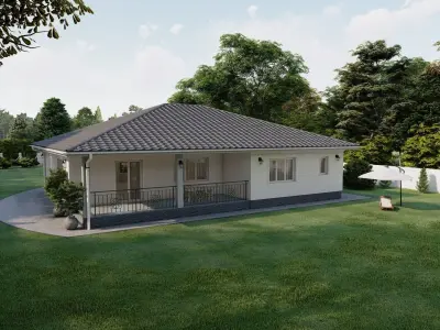 House 09 Exterior 3D model