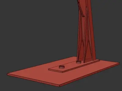 BELFORT arc floor lamp 3D model