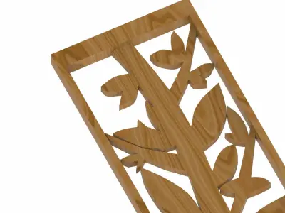 Decorative panel STL 3D model