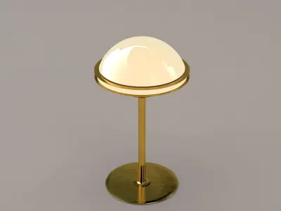 Dome Desk Lamp 3D model