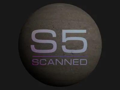 Asphalt scan 53 tile 3D model