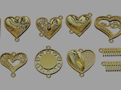tiny piece of gold 3D print model